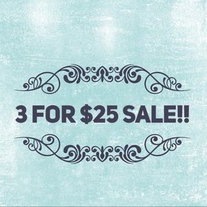 🐾3 for $25🐾 Bundle Sale!!